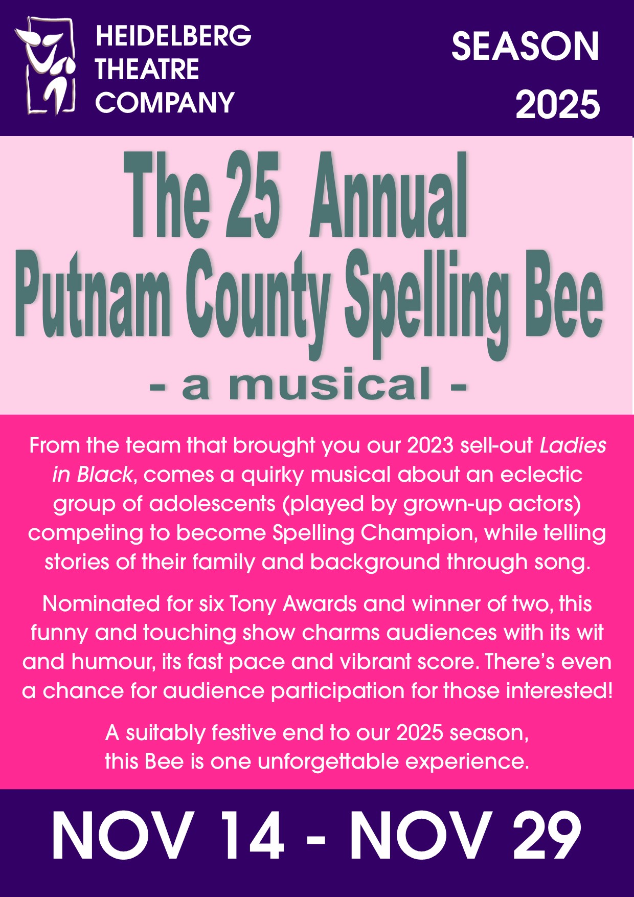 The 25th Annual Putnam County Spelling Bee